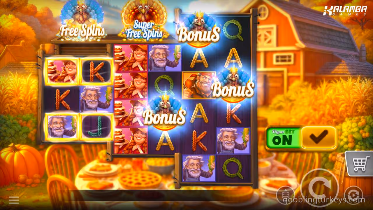 Gobbling Turkeys base game